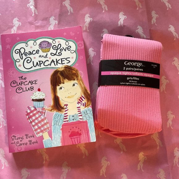 Girls Pink Tights - Picture 1 of 5